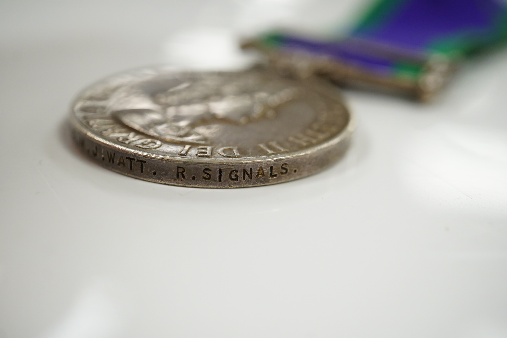 Three ERII Campaign Service Medals